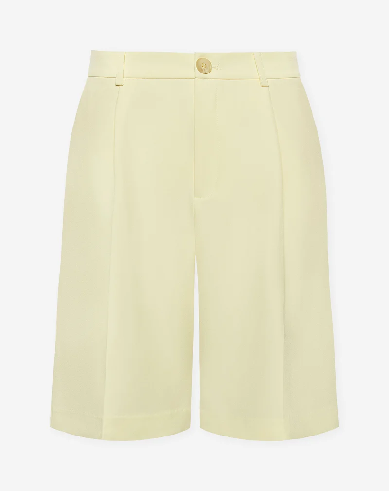 LYA PLEATED LONG BERMUDA BOTERGEEL