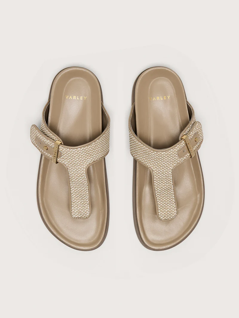Aisne Textile Toe Post Sandal