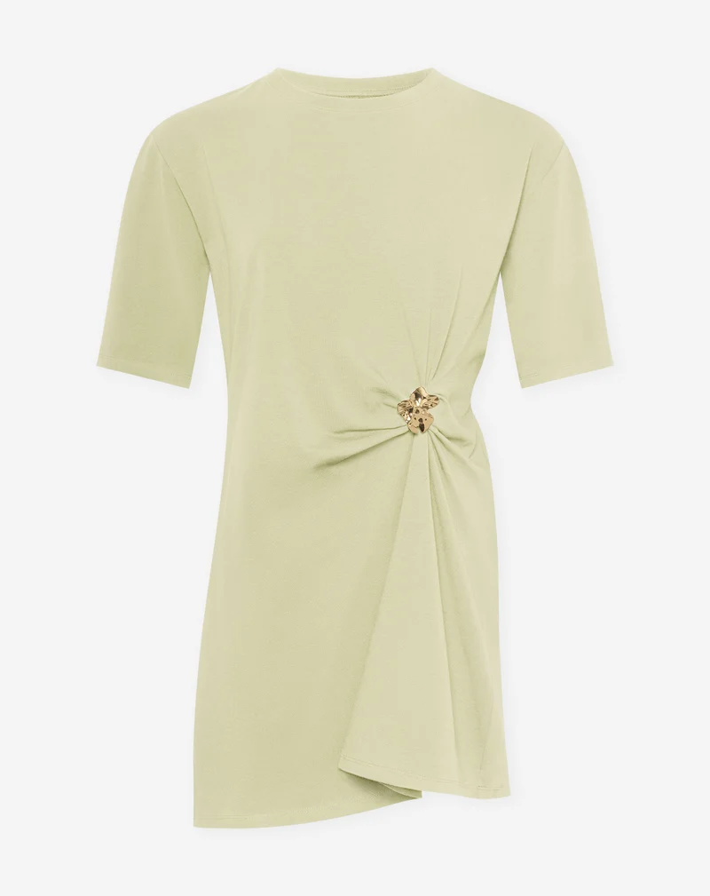 BROCHE TEE DRESS PISTACHE