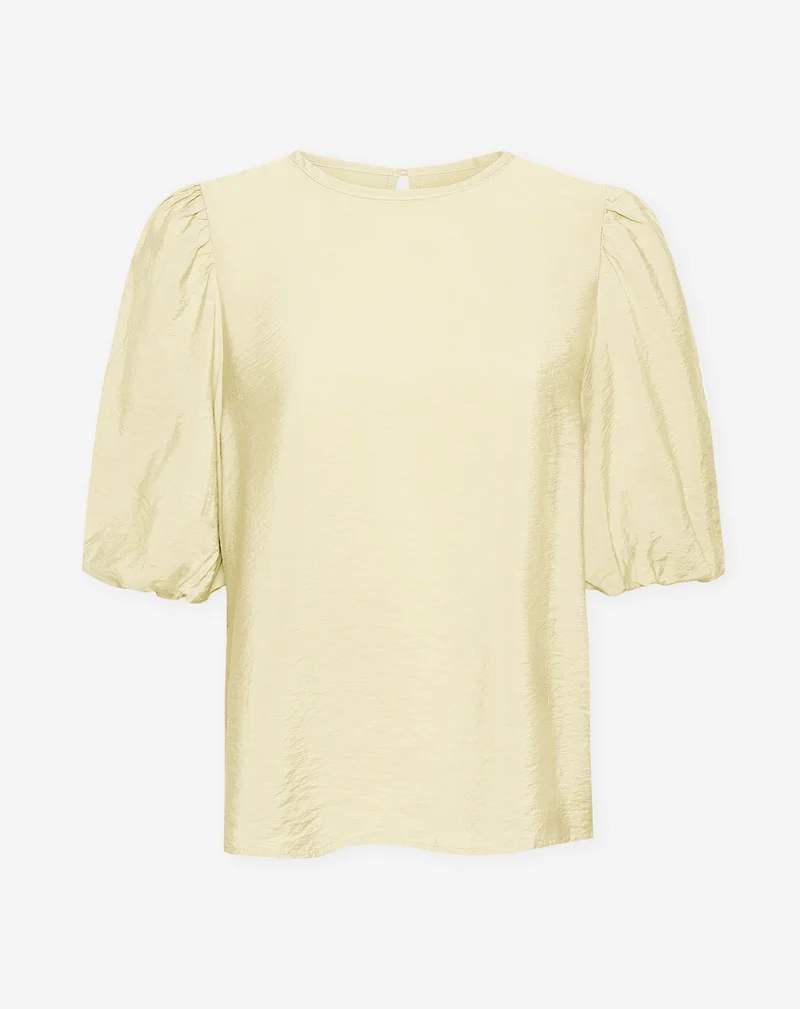 LUX PUFF SLEEVE TOP BOTERGEEL