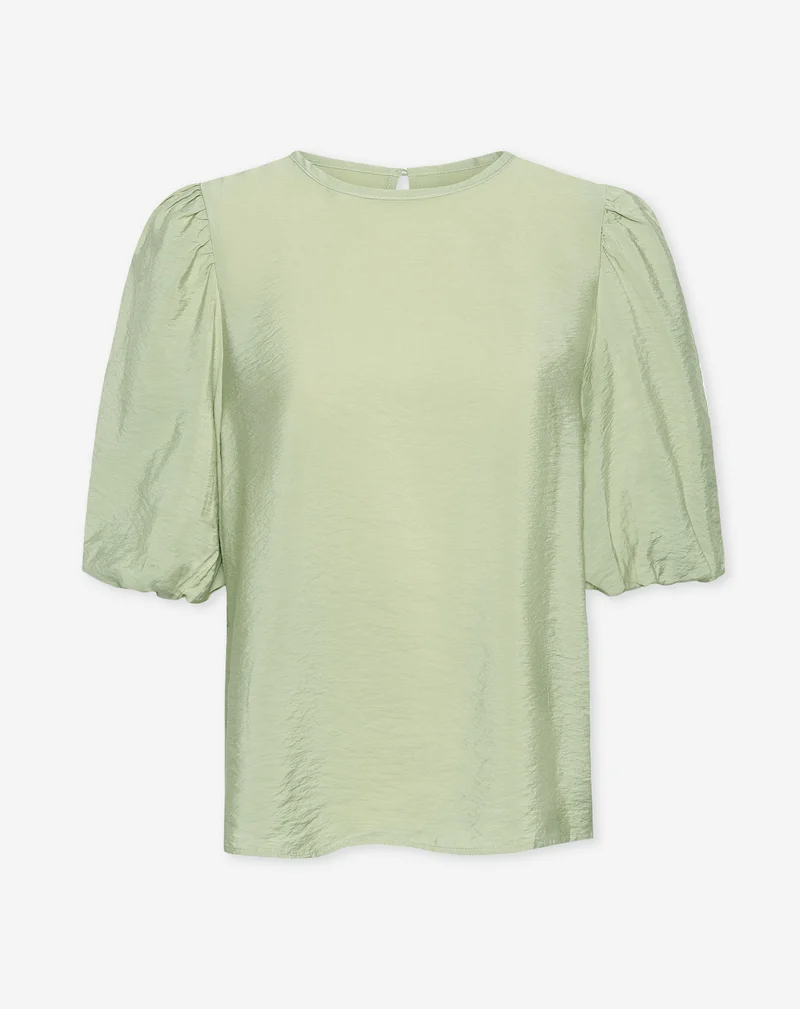 LUX PUFF SLEEVE TOP SALIEGROEN