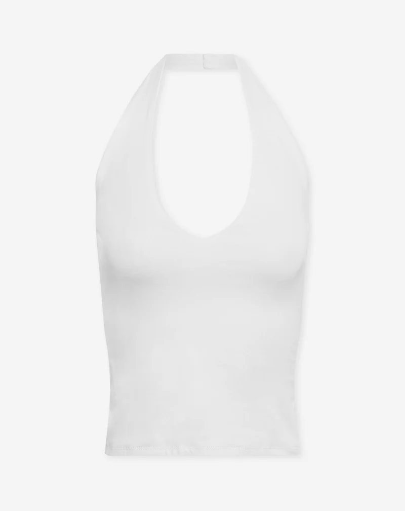 TAMAR HALTER TOP WIT