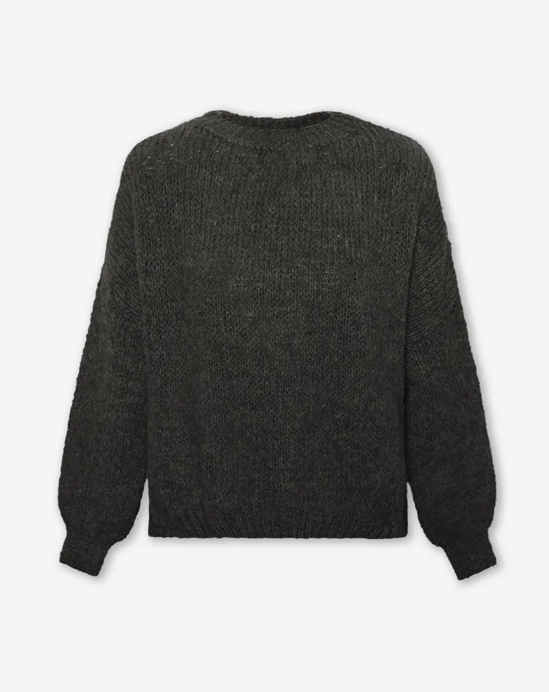 JAMIE KNIT DONKERGRIJS