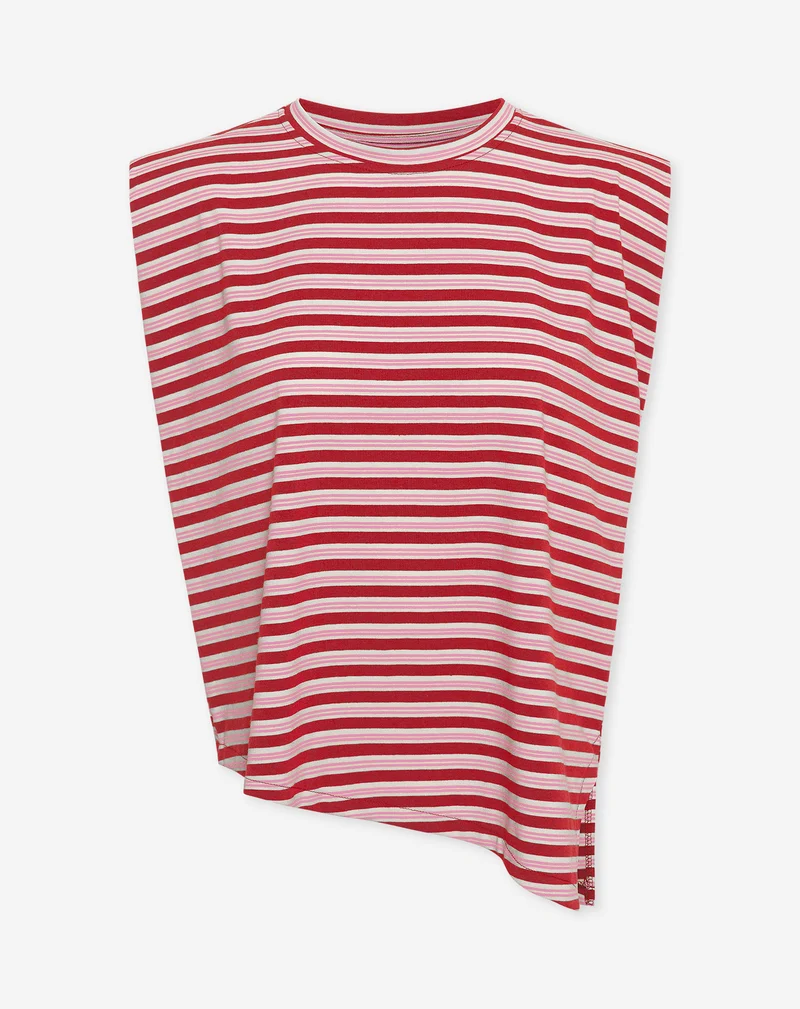 PADDED STRIPE TEE ROOD