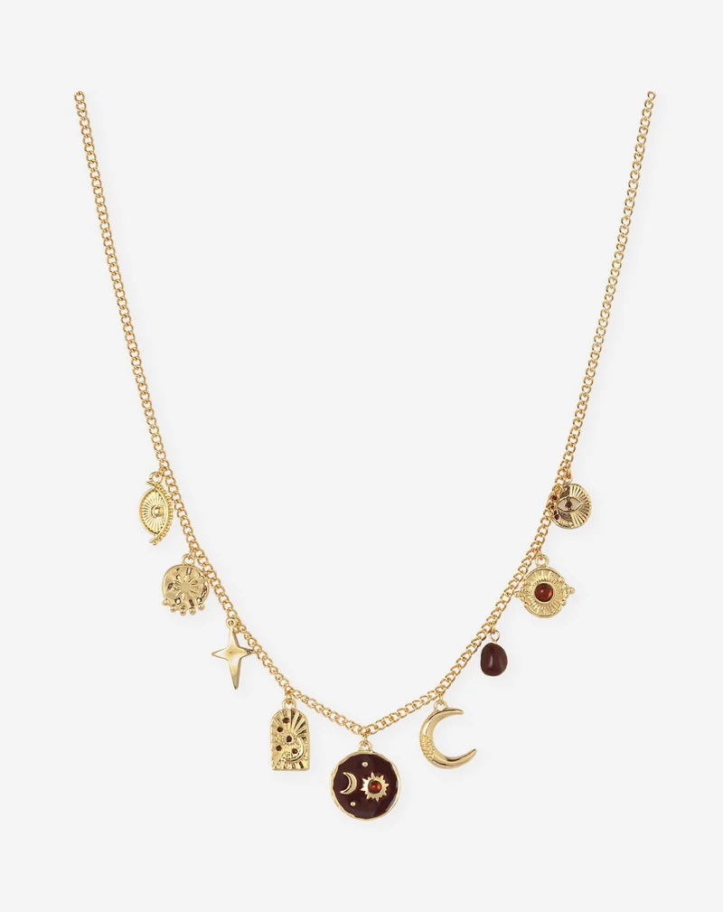 ALIYA CHARM NECKLACE
