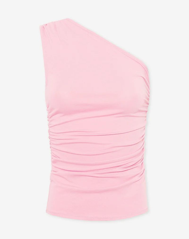 TAMAR ONE SHOULDER RUCHED TOP LICHTROZE