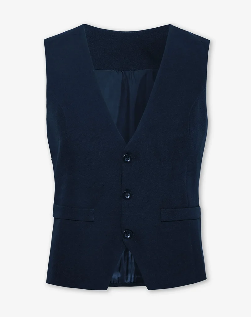 LIZZY GILET MARINEBLAUW