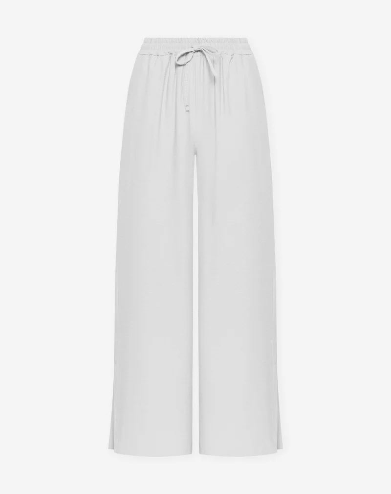 DAVINA VISCOSE SLIT PANTS WIT