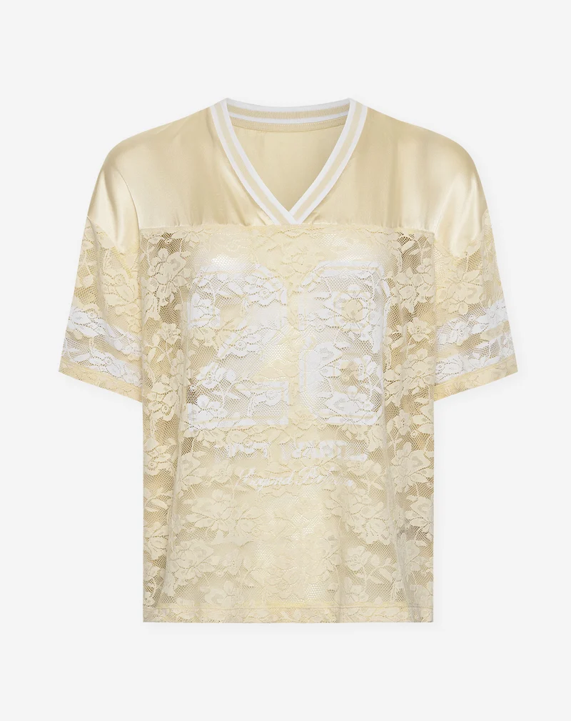 28 LACE SATIN TEE BOTERGEEL