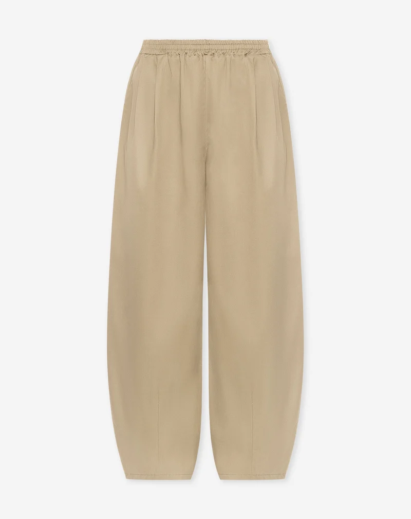 CALI BARREL PANTS PETITE BEIGE