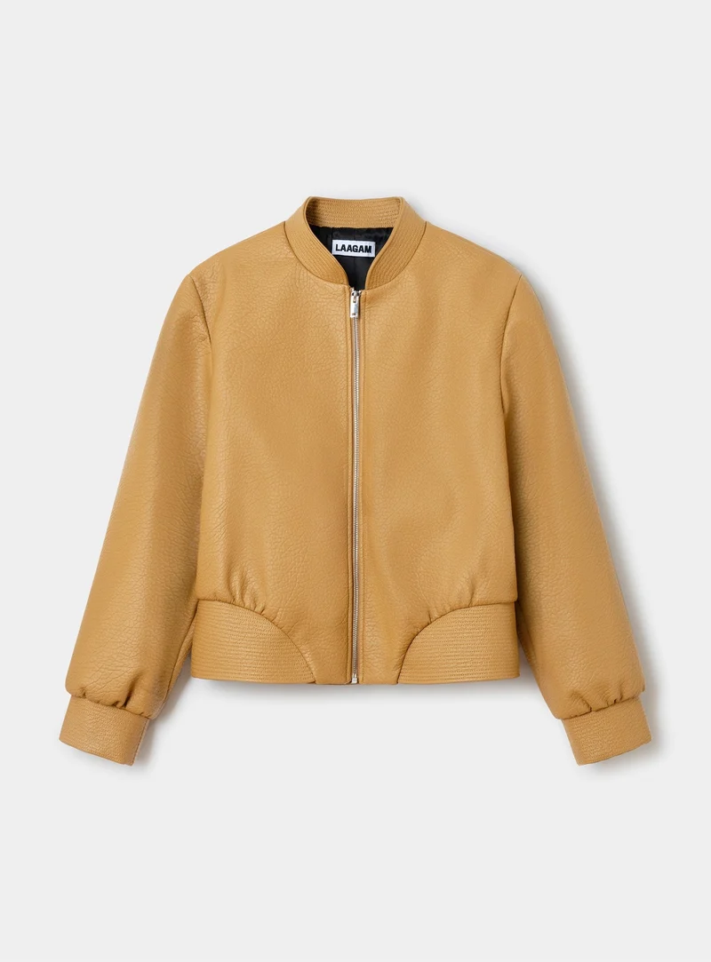FREYA CAMEL BOMBER JACKET