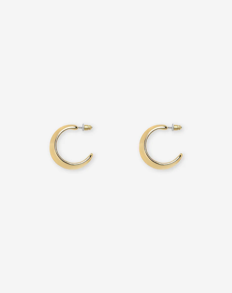 CHUNKY SMALL HOOP EARRINGS