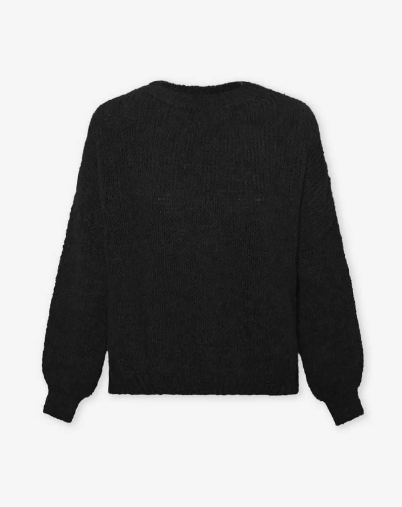 JAMIE KNIT ZWART
