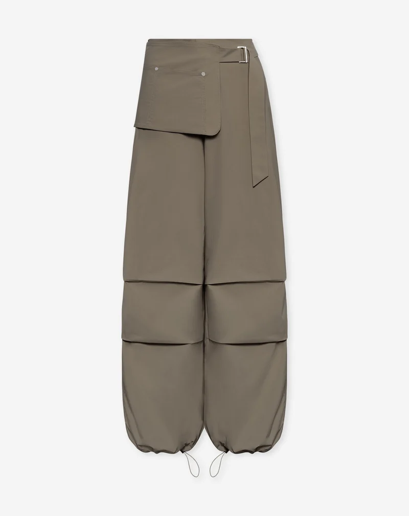 GWENN BAG BELT PANTS TALL BRUIN