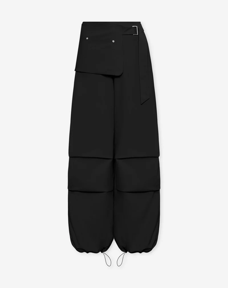 GWENN BAG BELT PANTS PETITE ZWART