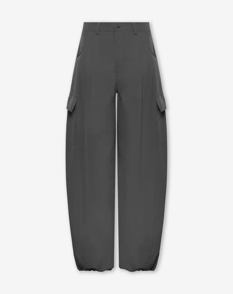 ZENNA PARACHUTE PANTS TALL GRIJS
