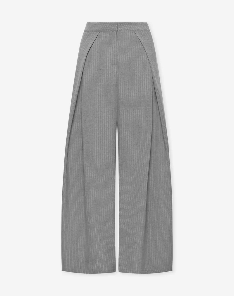 REMY PANTALON TALL PIN STRIPE GRIJS