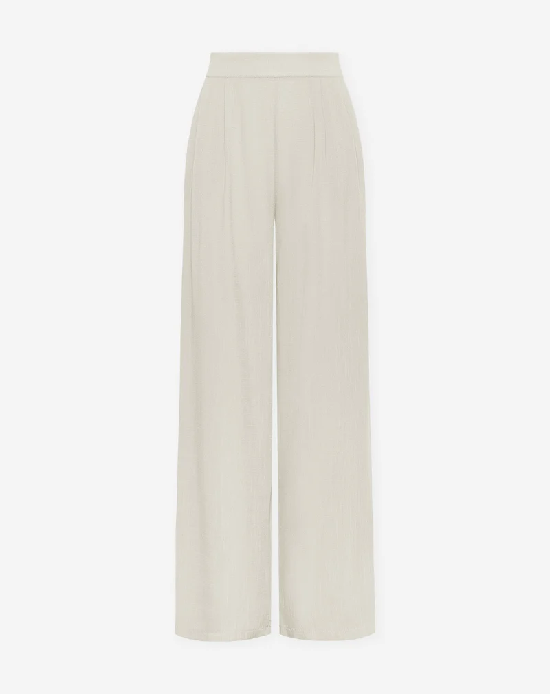 LUNA VISCOSE PANTS BEIGE