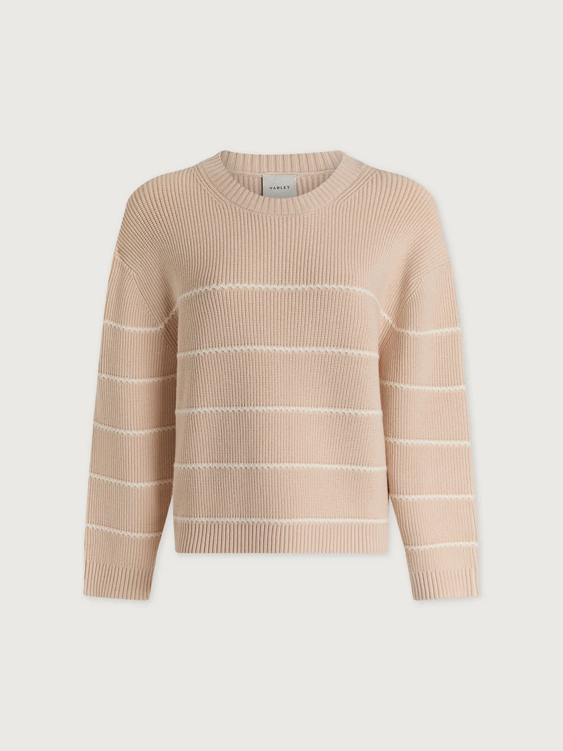 Meryl Stripe Knit Sweater