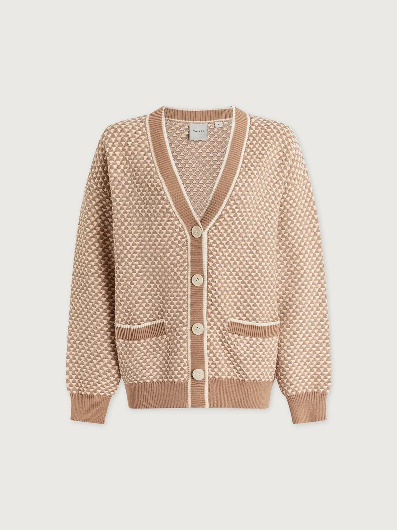 Tarran Stitch Knit Cardigan