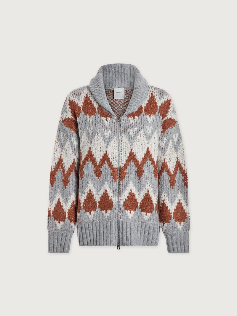 Brockley Jacquard Knit Jacket
