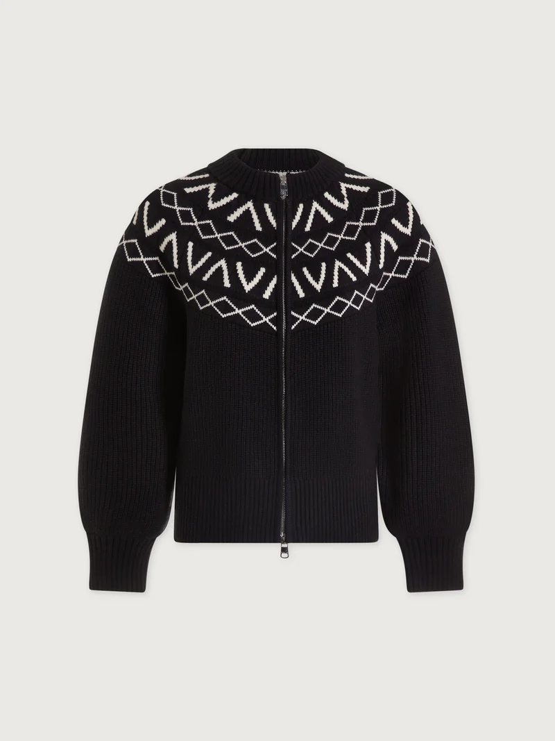 Alys Fairisle Knit Jacket