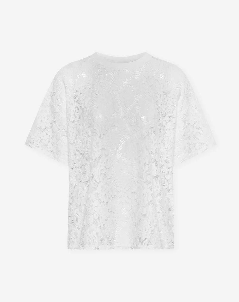 LACE TEE WIT