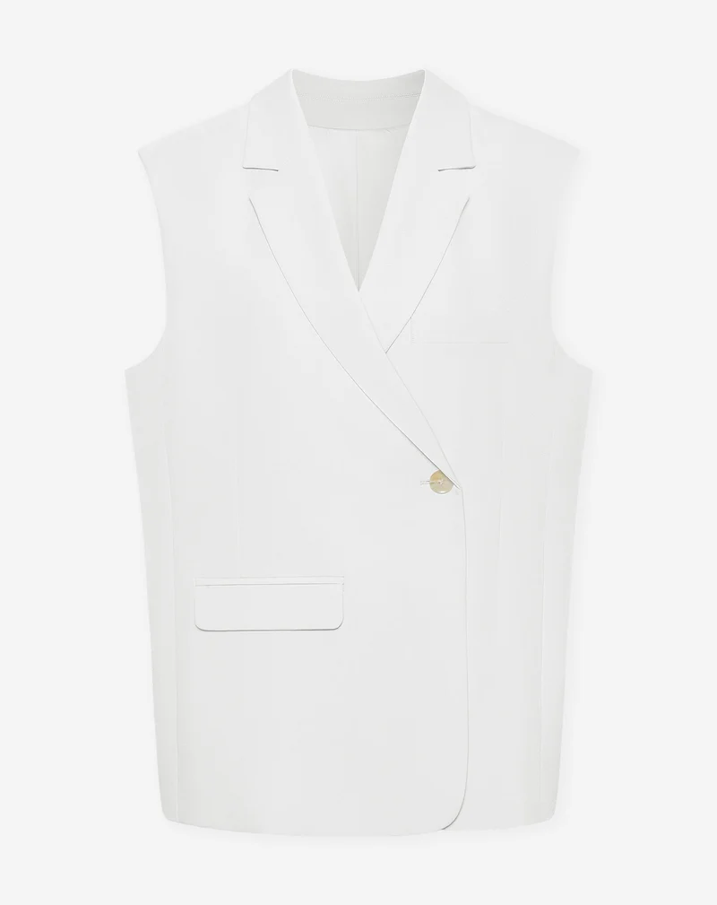 STEVIE GILET CRÈME