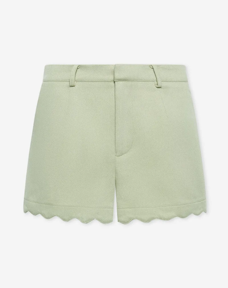 SCALLOPED EDGE SHORTS SALIEGROEN