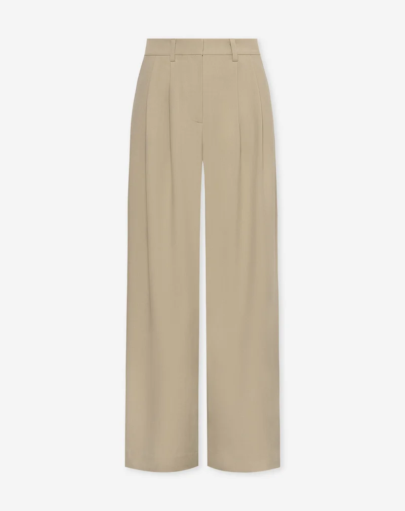 STEVIE WIDE LEG PANTALON PETITE BEIGE