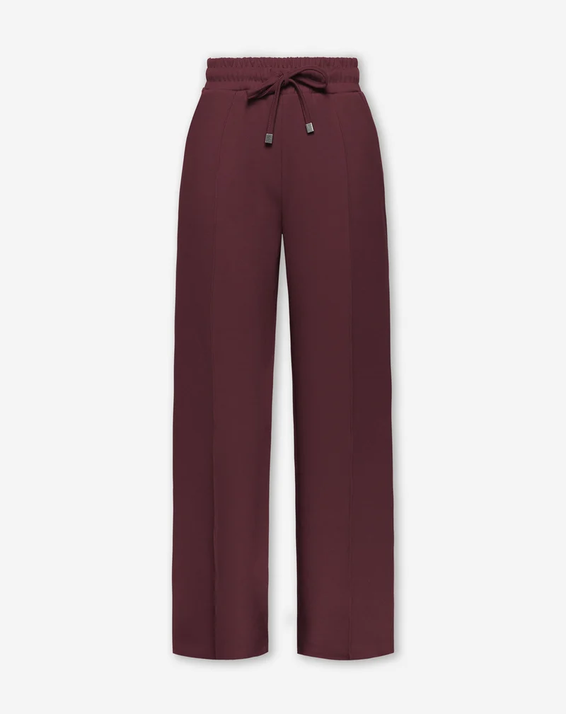 SCUBA PINTUCK PANTS TALL WIJNROOD