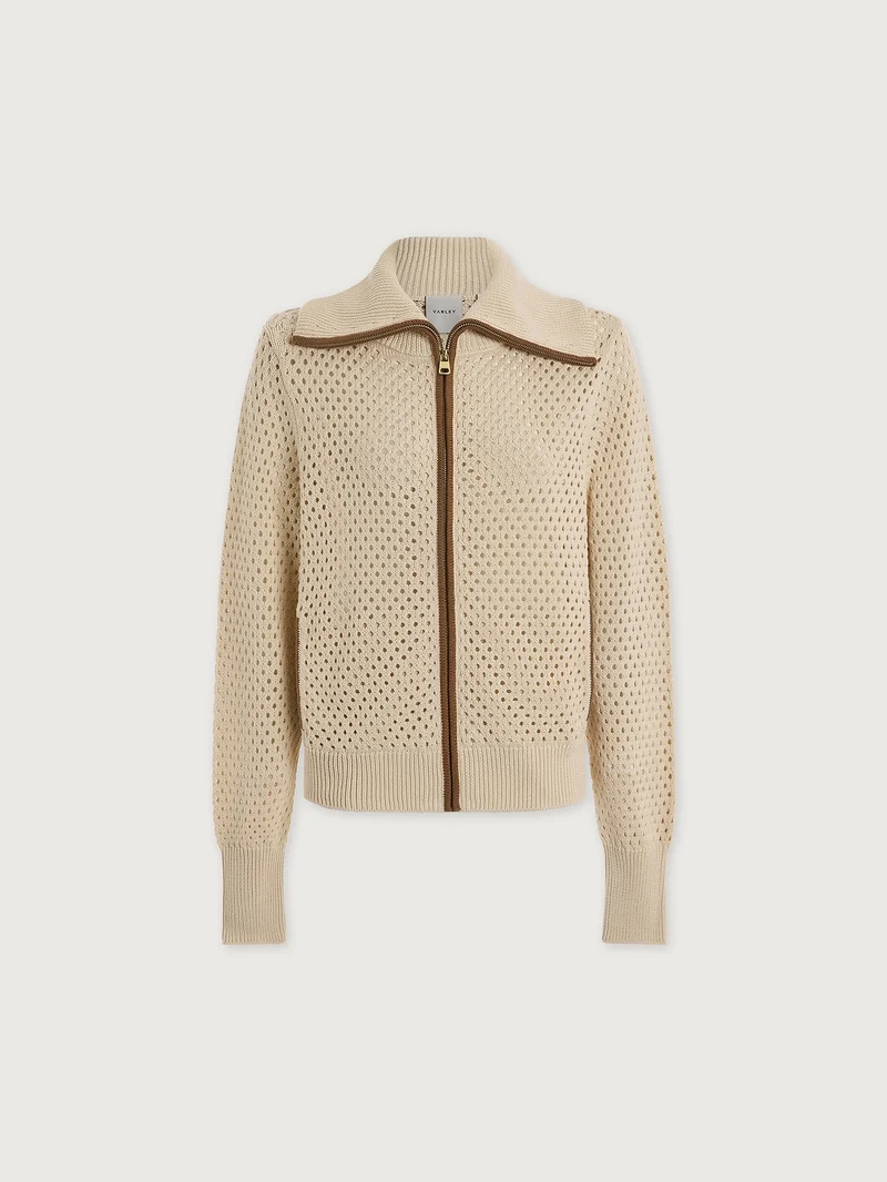 Paula Zip Through Knit Jacket