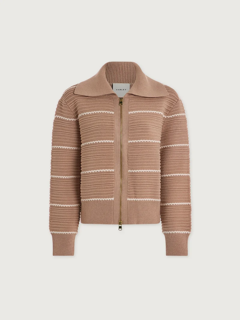 Melwen Zip Through Knit Jacket