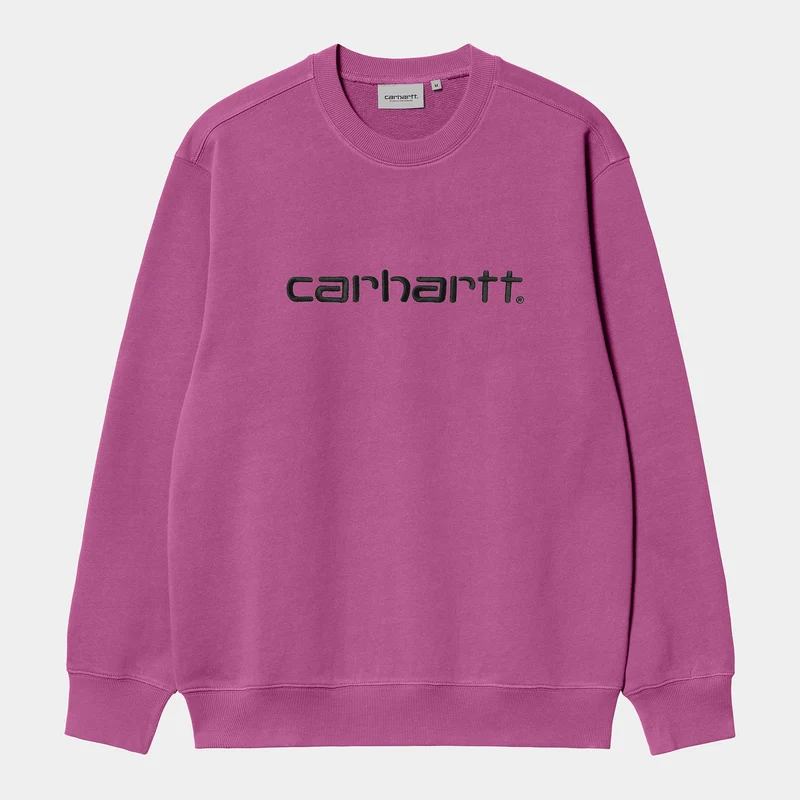 Carhartt WIP HEREN Carhartt WIP Sweattop - Magenta