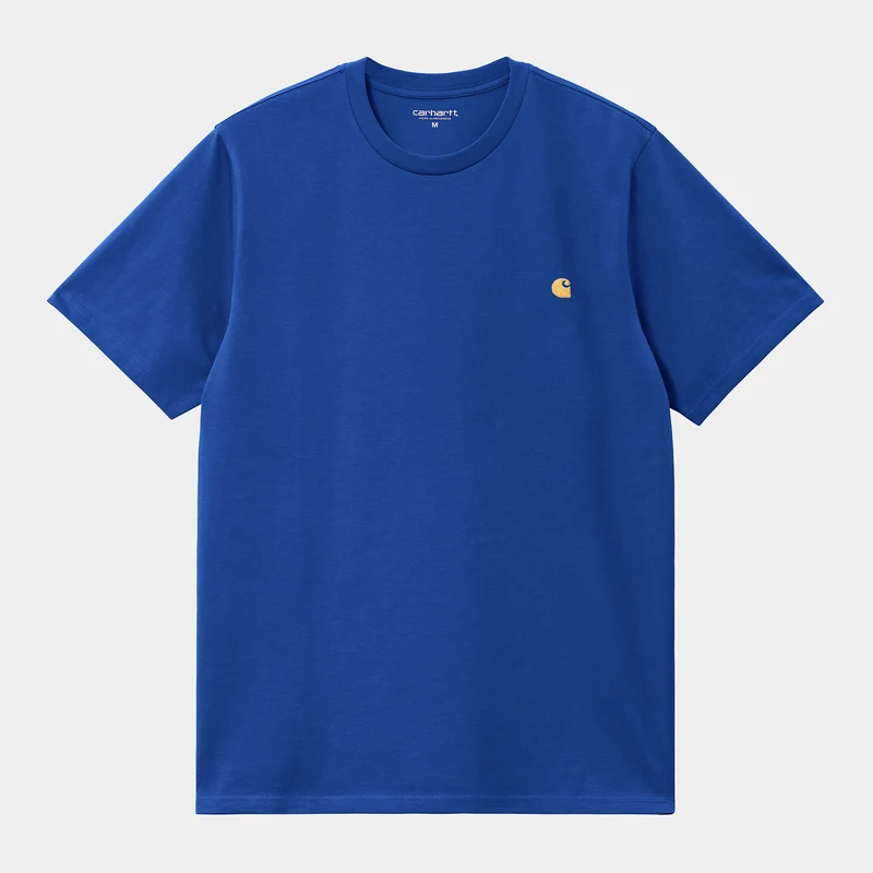 Carhartt WIP Heren Chase T-shirt met korte mouwen - Acapulco
