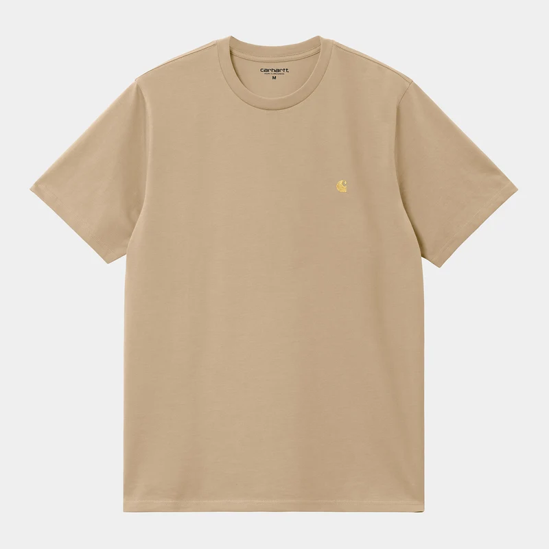 Carhartt WIP Heren Chase T-shirt met korte mouwen - Sable