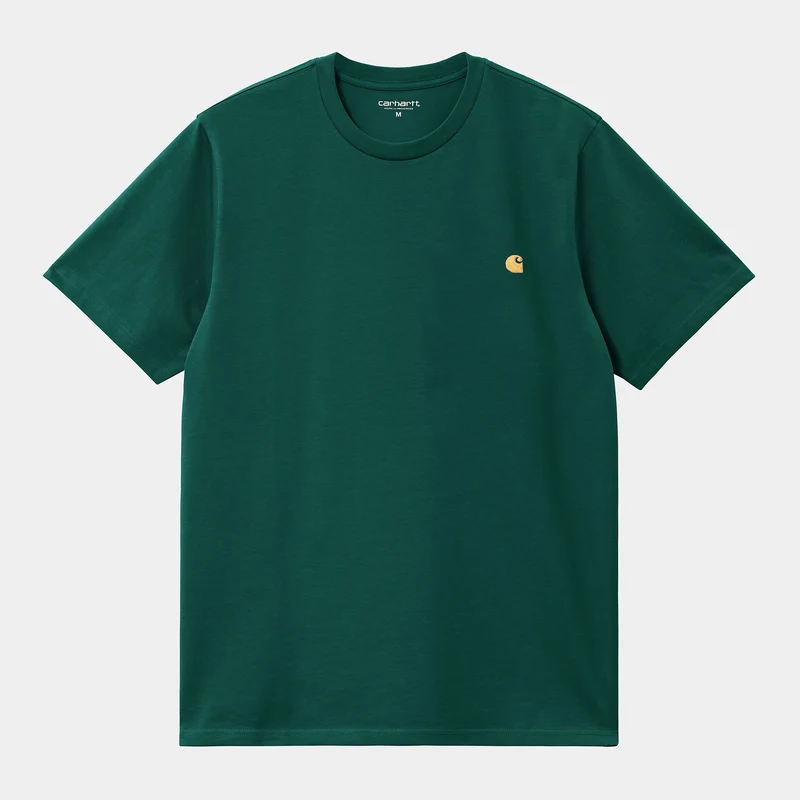 Carhartt WIP Heren Chase T-shirt met korte mouwen - Kervel