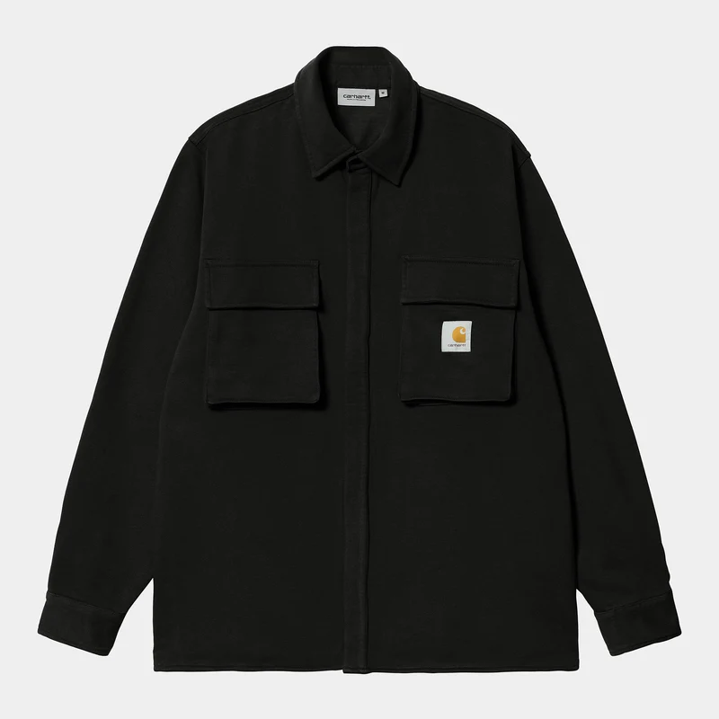 Carhartt WIP Wade sweattop voor heren - zwart steen gewassen
