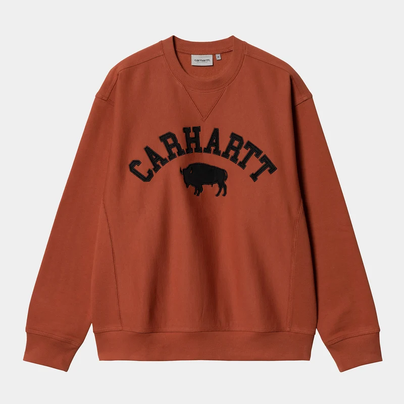 Carhartt WIP Locker sweattop voor heren - Phoenix / zwart