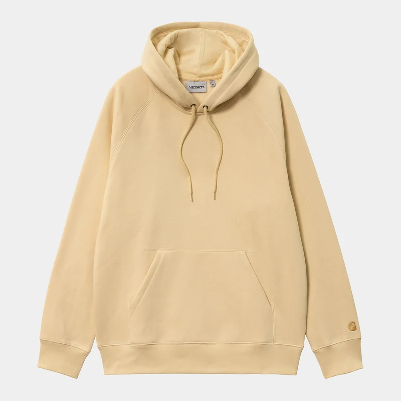 Carhartt WIP Chase sweathoodie voor heren - Citroen