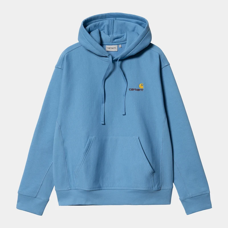 Carhartt WIP HEREN American Script Sweat Hoodie - Piscine