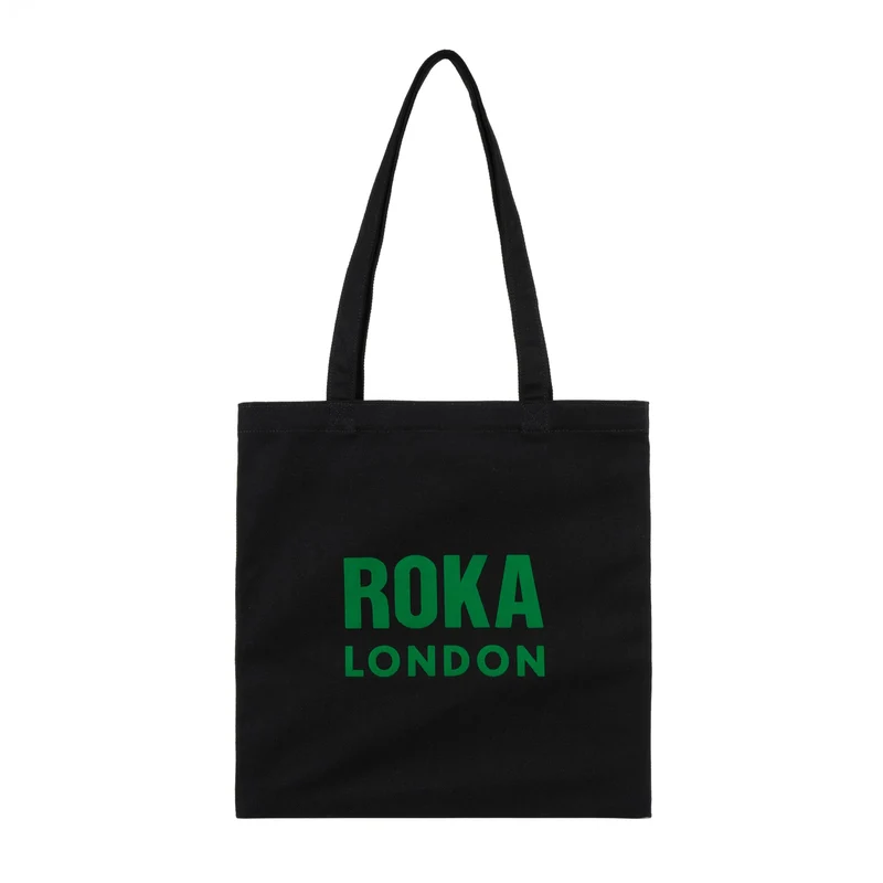 ROKA Notting Hill katoenen tas - zwart