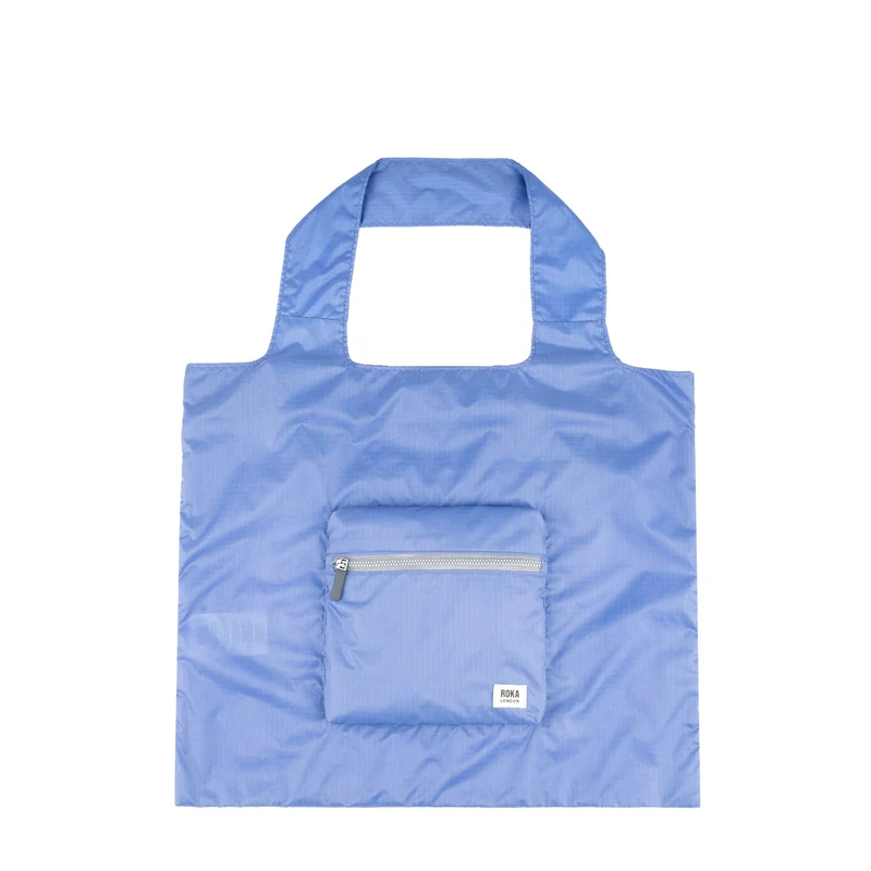 ROKA Borough Medium Gerecycled Nylon Ripstop Tas - Jacaranda