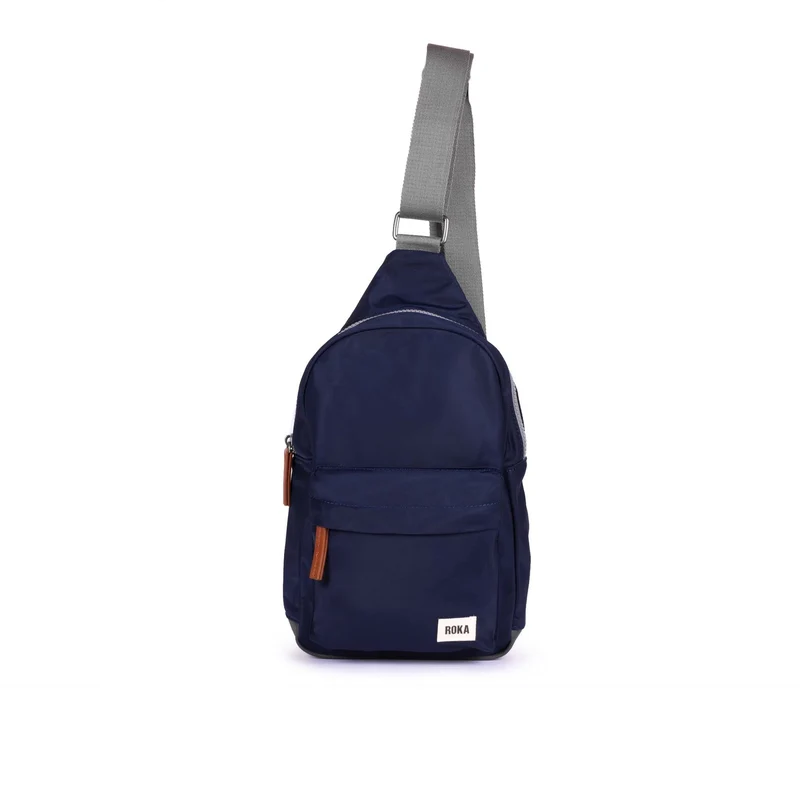 ROKA Willesden Grote tas van gerecycled nylon - Midnight