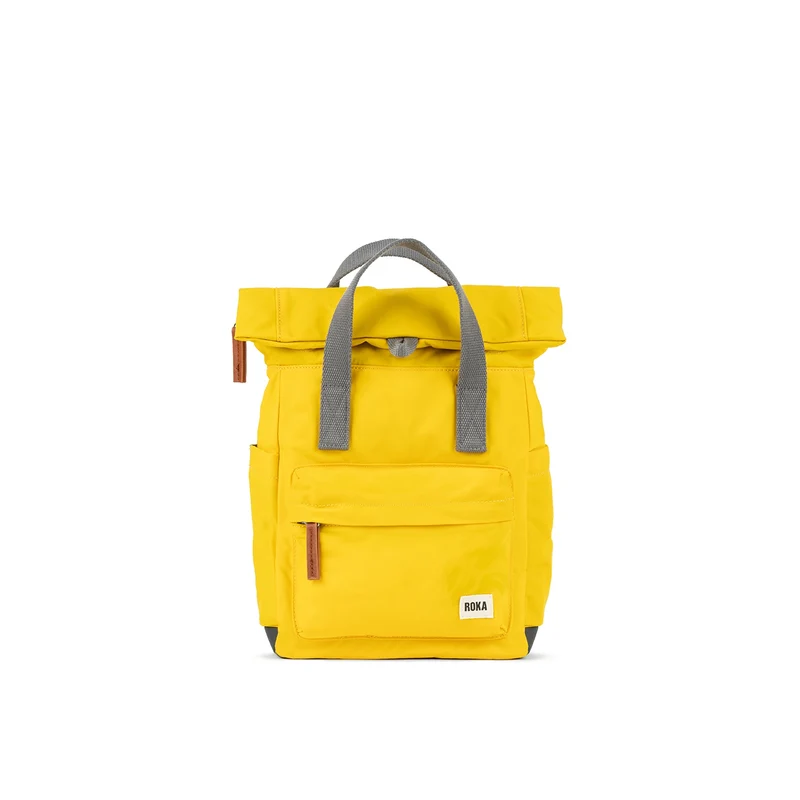 ROKA Canfield B Mosterd Kleine Tas van Gerecycled Nylon