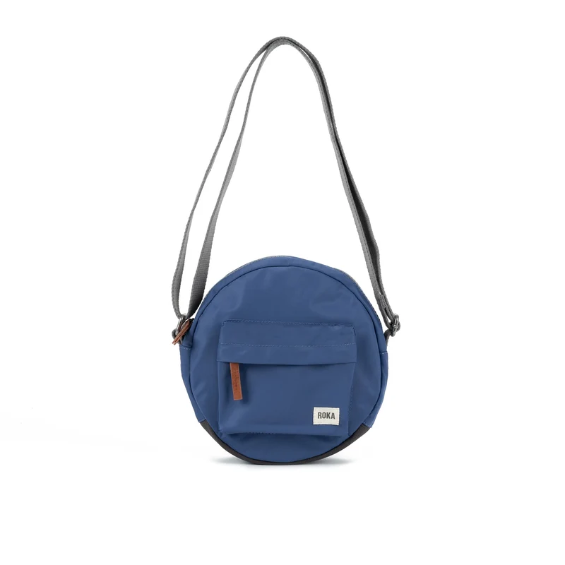 ROKA Paddington B Brandblauw Klein Tasje van Gerecycled Nylon
