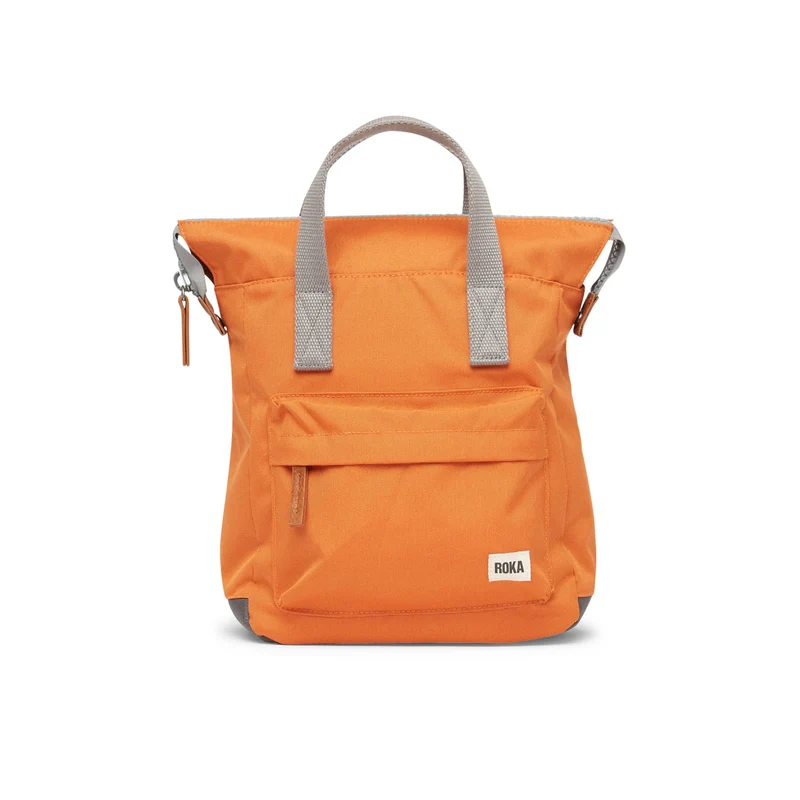 ROKA Bantry B Atomic Orange Kleine Tas van Gerecycled Canvas