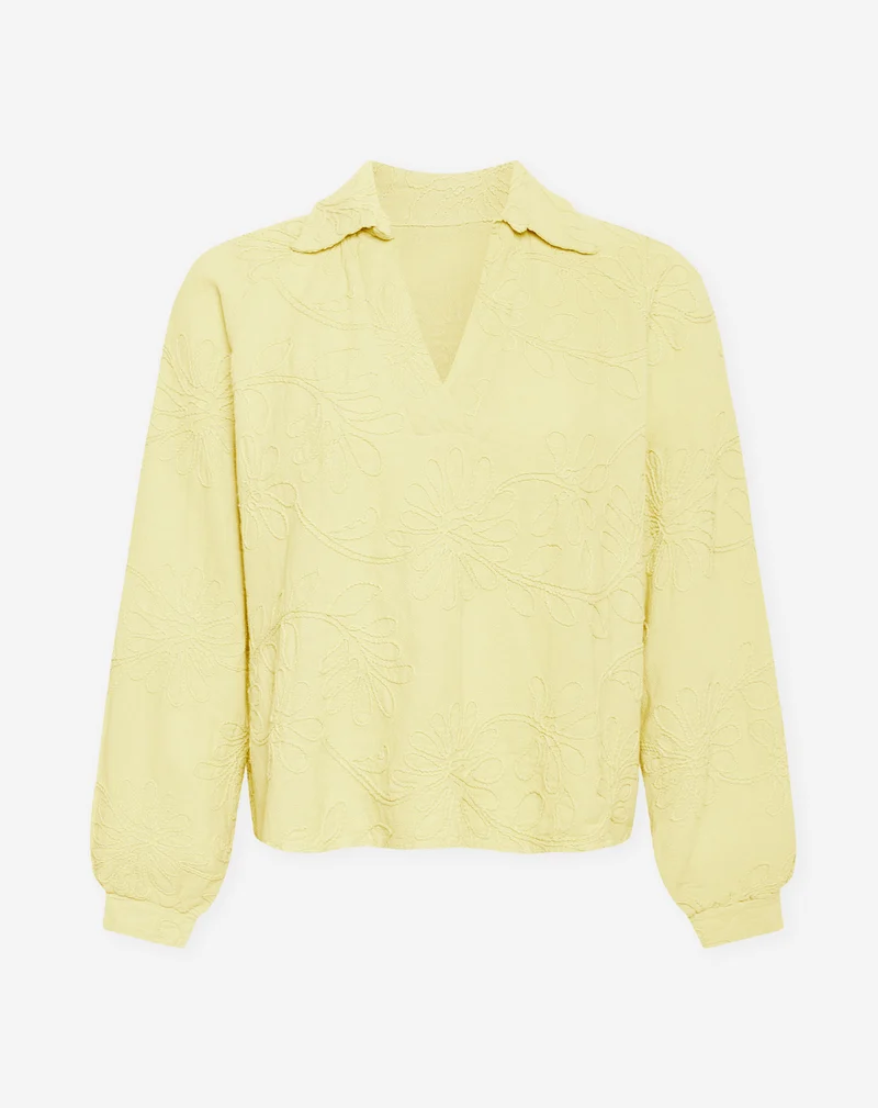 FEMKE FLOWER TOP BOTERGEEL