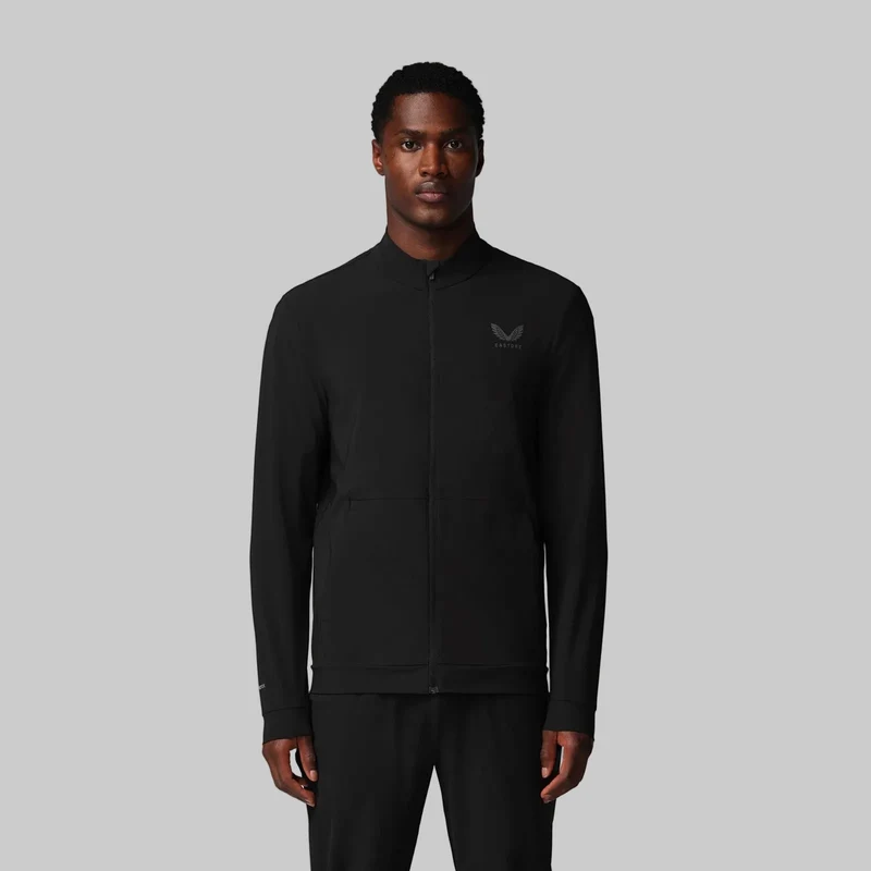 Castore Heren Tech Training Jacket | Zwart Gunmetal