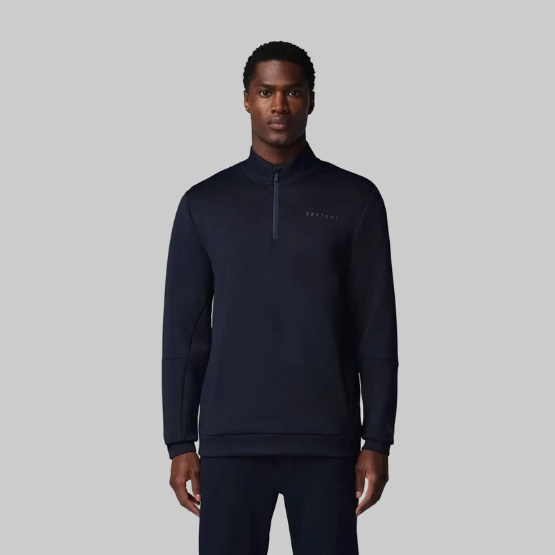 Castore Heren Flex 1/4 Zip Sweatshirt | Marineblauw Tin